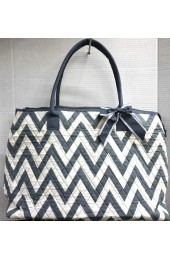 Quilted Tote Bag-7011CV/GRAY